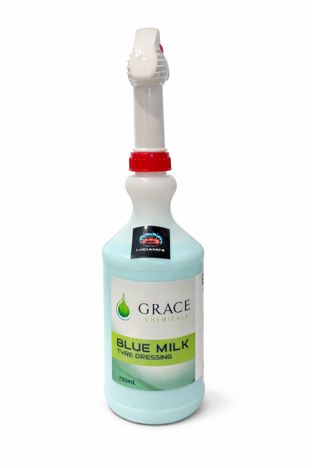 Blue Milk Tyre Shine & Tire Foam Applicator Bundle